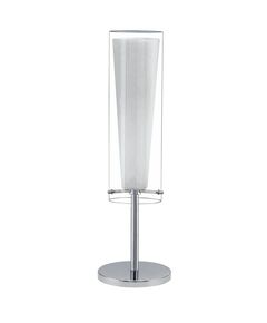 Наст. лампа PINTO, [1х60W (E27), L905, сталь, хром/ опал. стекло, прозр., бел.]