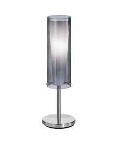 Наст. лампа PINTO, [1х60W (E27), L905, сталь, ник. мат./ опал. стекло, прозр., бел.]