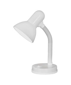 Настольная лампа BASIC, [1X40W (E27), H300, белый]