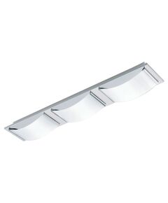 Светодиодный светильник настенно-потол. WASAO [3х5,4W (LED), 630х105, сталь, хром/стекло с покрытием, белый]