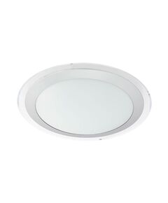 Светодиод. настенно-потол. светильник COMPETA 1, [22W(LED), [335, сталь, белый/пластик, белый, серебр., прозрач.]