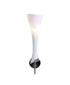 WALL LAMP 1L SATIN NICKEL