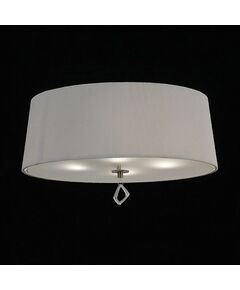 CEILING 4L [ANTIQUE BRASS - OFF WHITE SHADE]