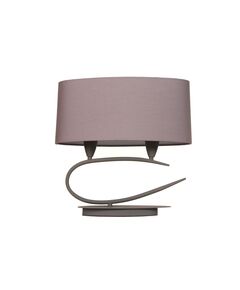 TABLE LAMP 2L ASH GREY