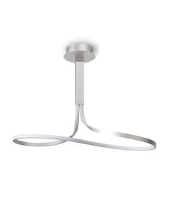 LOOP LAMP (LONG) - [DIMMABLE SILVER / CHROME]
