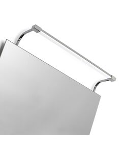 WALL LAMP SMALL DOUBLE [SILVER CHROME - IP44]