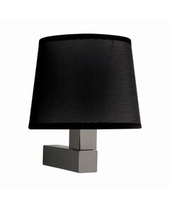 Бра Mantra Bahia [WALL LAMP DARK BROWN+ROUND BLACK SHADE]