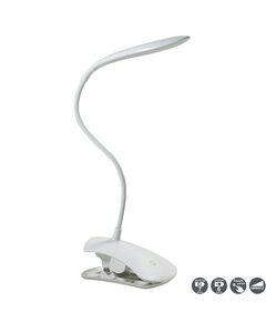 TABLE LAMP CLIP WHITE