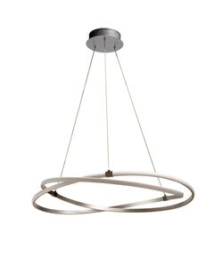 PENDANT [50 CM - DIMMABLE SILVER / CHROME]