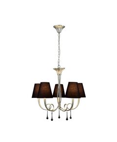 PENDANT LAMP 5L [SILVER PAINTED]