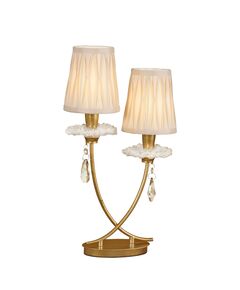 TABLE LAMP 2L GOLD