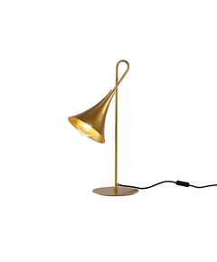 TABLE LAMP 1L GOLD PAINTED