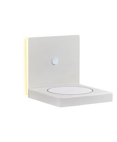 ZANZIBAR [LED WALL LAMP WHITE 3000k 3W - CELL PHONE INDUCTION CHARGER]