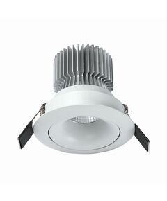 Встраиваемый светильник Formentera [LED COB SPOT RECESSED (SWIVEL) 7W 4000K ROUND MATT WHITE]