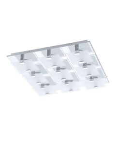 Светодиодный светильник настенно-потолочный VICARO, [9х2,5W (LED), хром/белый]