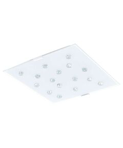 Светильник Светодиодный светильник настенно-потолочный SANTIAGO 1, [13,3W (LED), белый/прозрачный SANTIAGO 1]