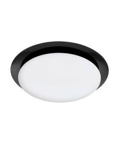 Светодиод. настенно-потол. светильник OBIEDA, [11W(LED), ?360, сталь, белый/пластик, белый, антрацит]