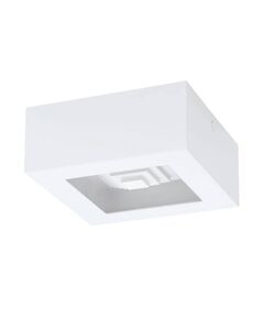 Светодиодный настенно-потолочный светильник FERREROS [1X6,3W(LED), 140X140, H60, сталь/белый/пластик/белый]