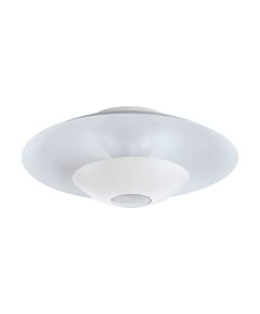 Потолочный светильник NUVANO 1, [1х60W(E27), H170, сталь, белый/пластик, белый]