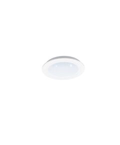 Cветодиод. встраиваемый светильник FIOBBO, [10W(LED), 1100lm, 170, H43, ET35, сталь, белый/пластик с эф-м хрусталя, белый, тепл. Свет]
