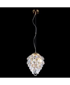 CHARME [SP1+1 LED GOLD/TRANSPARENT CRYSTAL LUX Светильник подвесной]