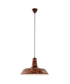 Подвес SOMERTON 1, [1х60W (E27), 470, сталь, медный]