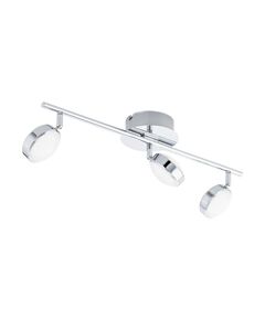 Светодиод. спот SALTO [3х5,4W(LED), L560, сталь, хром/пластик, мат.]