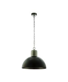 Подвес СOLDRIDGE, [1х60W (E27), 530, H1490, алюминий, сталь, жемчужно-cерый, серый]