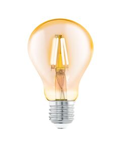 Cветодиодная лампа филаментная EGLO A75 [4W (E27), L135, 2200K, 330lm, янтарь]