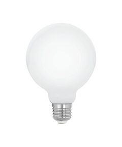 Светодиодная лампа филаментная EGLO "Милки"G95 [5W (E27), 2700K, 470lm, опал. стекло]