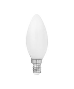 Светодиодная лампа филаментная EGLO "Милки" свеча [4W (E14), 2700K, 470lm, опал. стекло]