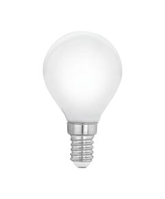 Светодиодная лампа филаментная EGLO "Милки" P45 [4W(E14), 2700K, 470lm, опал. стекло]