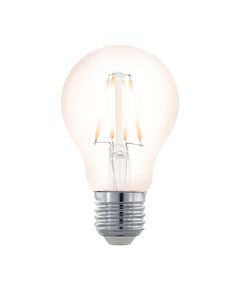 Лампа светодиодная филаментная диммируемая EGLO "Северное сияние" A60 [4W (E27), 2200K, 390lm, прозрачный]