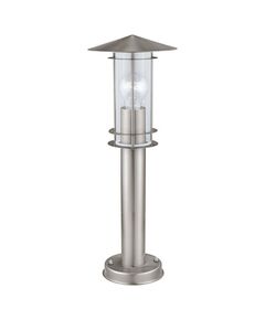 Уличный светильник напольный LISIO [1х60W(E27), H500, нерж. сталь/стекло]