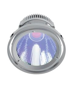 Светодиодный встраиваемый светильник FERRONEGO IN 111 [40W(LED), 16°, 3000K, алюминий/серебрян]