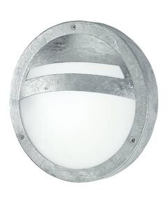 Уличный светильник настенно-потолочный SEVILLA [1х15W(E27), оцинкованая сталь/матовое стекло]