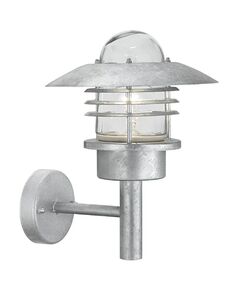Уличный настенный светильник OTTAWA [1X60W(E27)  серый/прозрачное стекло, шт E27*1X60W*не включены IP44]