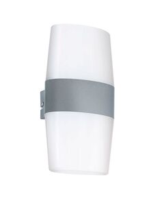 Уличный светодиодный светильник настенный RAVARINO, [4x2,5W (LED), нерж. сталь, алюминий, сереб]
