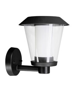 Уличный светодиодный светильник настенный PATERNO [1X3,7W (LED), алюминий, черный/пластик]