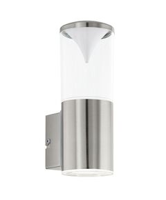 Уличный светодиодный светильник настенный PENALVA [2х3,7W(LED), H225, нерж. сталь/пластик]