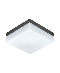 Уличный светодиодный светильник настенно-потол. SONELLA [8,2W(LED), 215х215, пластик, черный]