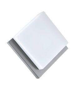 Уличный светодиодный светильник настенно-потол. INFESTO 1 [8,2W(LED), 250х250, нерж. сталь/пластик, белый]