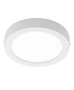 Уличный светодиодный светильник настенно-потол. ARGOLIS [16,5W(LED), ?225, лит. алюминий, белый/ пластик,  белый]