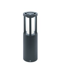 Уличный светодиодный наземный светильник GISOLA [1х12W(LED), ?150, H450,  лит. алюминий, антрацит / пластик, матовый]