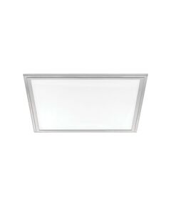 Светодиод. ультратонкая потол. панель SALOBRENA 2 [диммир., 25W(LED), 450х450, H11, 3000lm, алюминий, серый алюминий/пластик, белый, нейтр. свет]