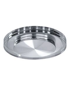070314 Светильник SPECCIO CYL LED 5W 380LM ХРОМ/ПРОЗРАЧНЫЙ 4000K (в комплекте)