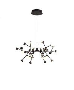 PENDANT LAMP 108W - 3000K BLACK