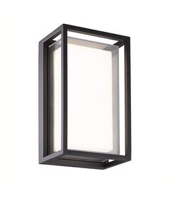 WALL LIGHT OUTDOOR  DARK GREY LED IP65   - 9W - 3000K DARK GREY