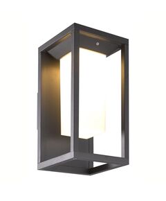 WALL LIGHT GRAPHITE LED SOLAR/SENSOR 3000K GRAPHITE