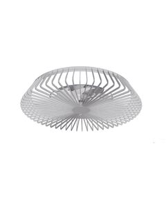 LED CEILING 70W FAN 30W WITH REMOTE CONTROL Silver